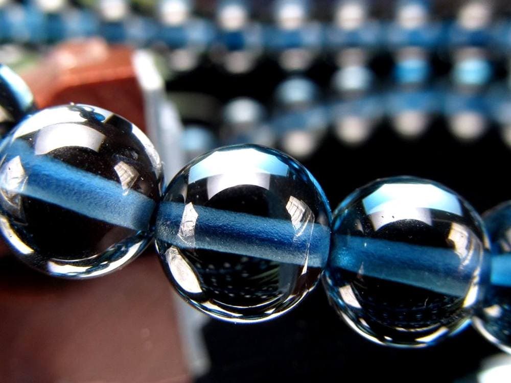 ブルートパーズ ロンドンブルートパーズ ブレスレット 黄玉 誕生石