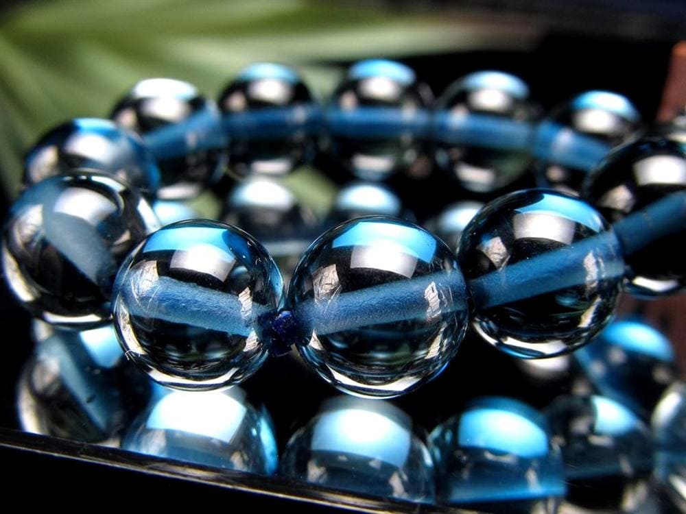 ブルートパーズ ロンドンブルートパーズ ブレスレット 黄玉 誕生石