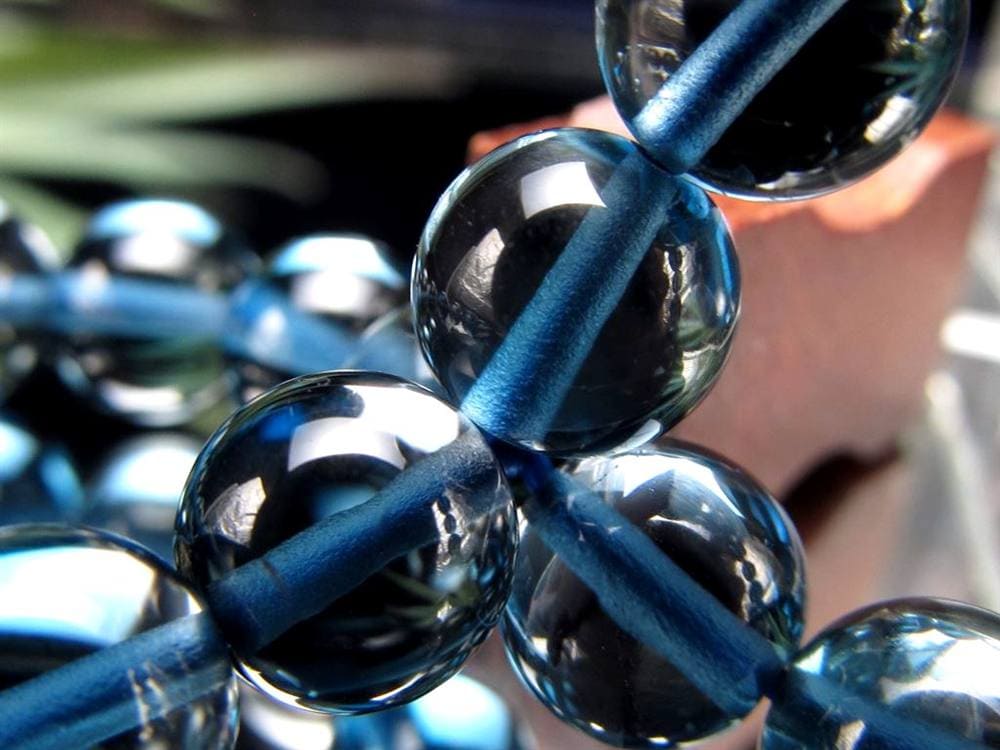 ブルートパーズ ロンドンブルートパーズ ブレスレット 黄玉 誕生石