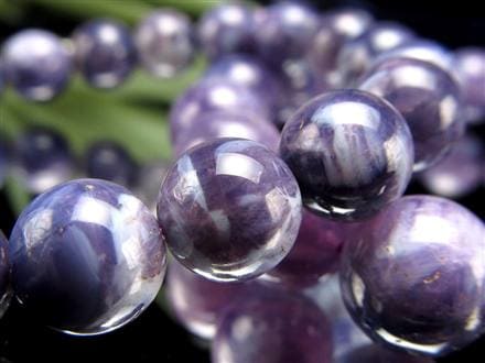 特殊カラー ムーンライトアメジスト スコロライト ブレスレット 2月の誕生石