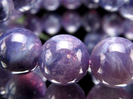 特殊カラー ムーンライトアメジスト スコロライト ブレスレット 2月の誕生石