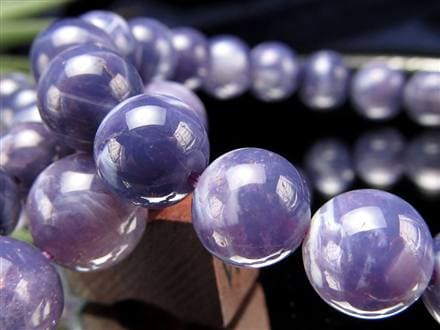 特殊カラー ムーンライトアメジスト スコロライト ブレスレット 2月の誕生石