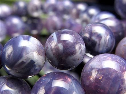 特殊カラー ムーンライトアメジスト スコロライト ブレスレット 2月の誕生石