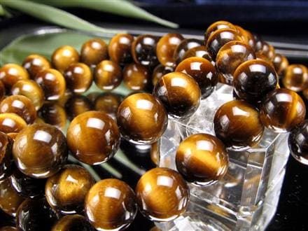 タイガーアイ 虎目石 ブレスレット 金運 天然石