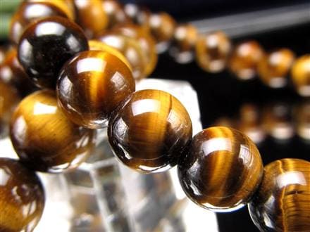 タイガーアイ 虎目石 ブレスレット 金運 天然石