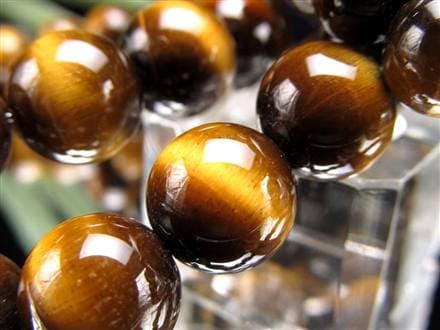 タイガーアイ 虎目石 ブレスレット 金運 天然石