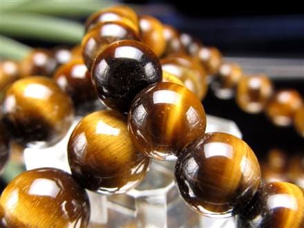 タイガーアイ 虎目石 ブレスレット 金運 天然石