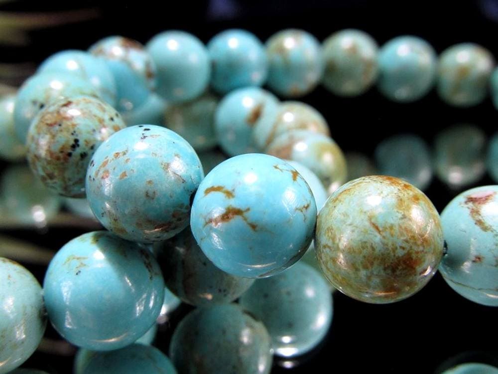 ソノラン ターコイズ トルコ石 ブレスレット 12月の誕生石 スカイストーン