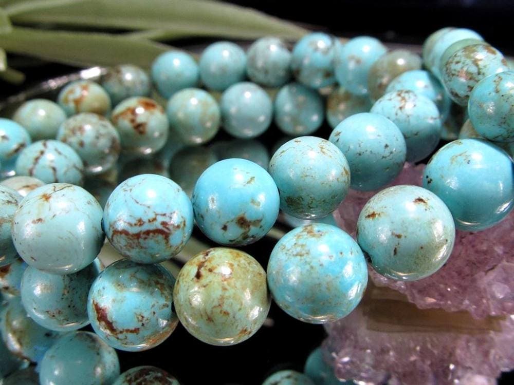 ソノラン ターコイズ トルコ石 ブレスレット 12月の誕生石 スカイストーン