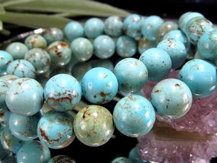 ソノラン ターコイズ トルコ石 ブレスレット 12月の誕生石 スカイストーン