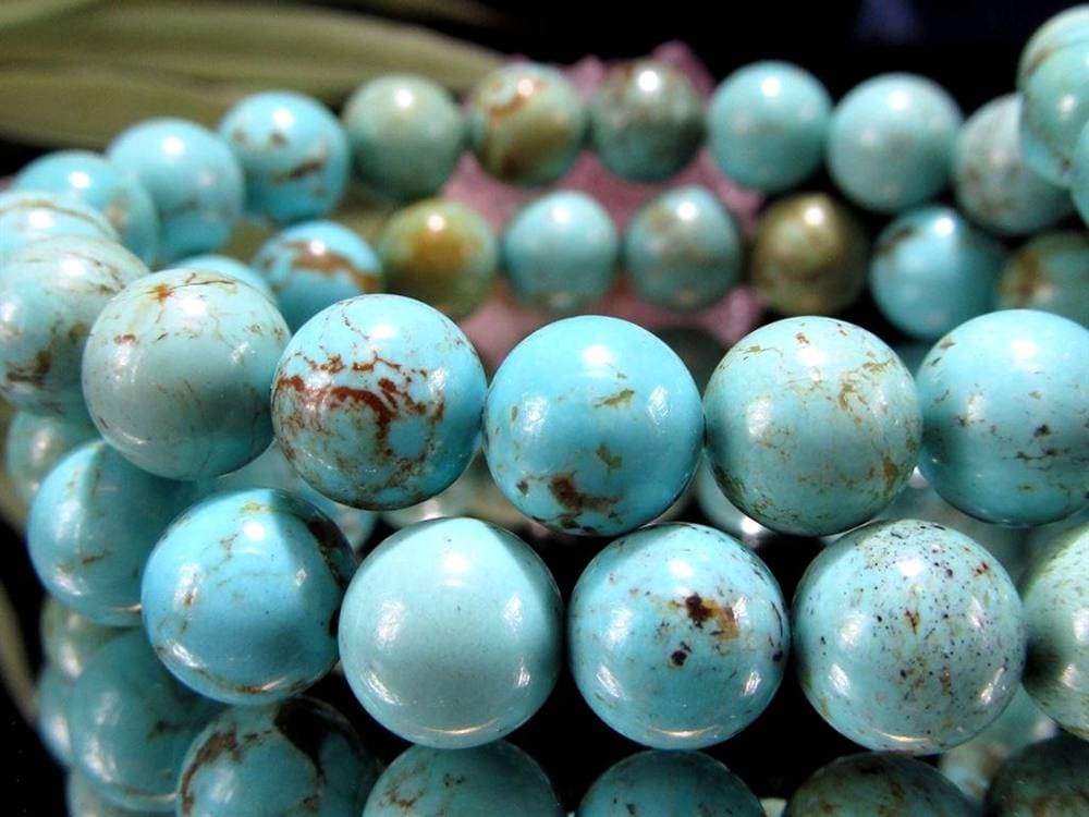 ソノラン ターコイズ トルコ石 ブレスレット 12月の誕生石 スカイストーン