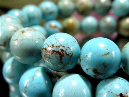 ソノラン ターコイズ トルコ石 ブレスレット 12月の誕生石 スカイストーン