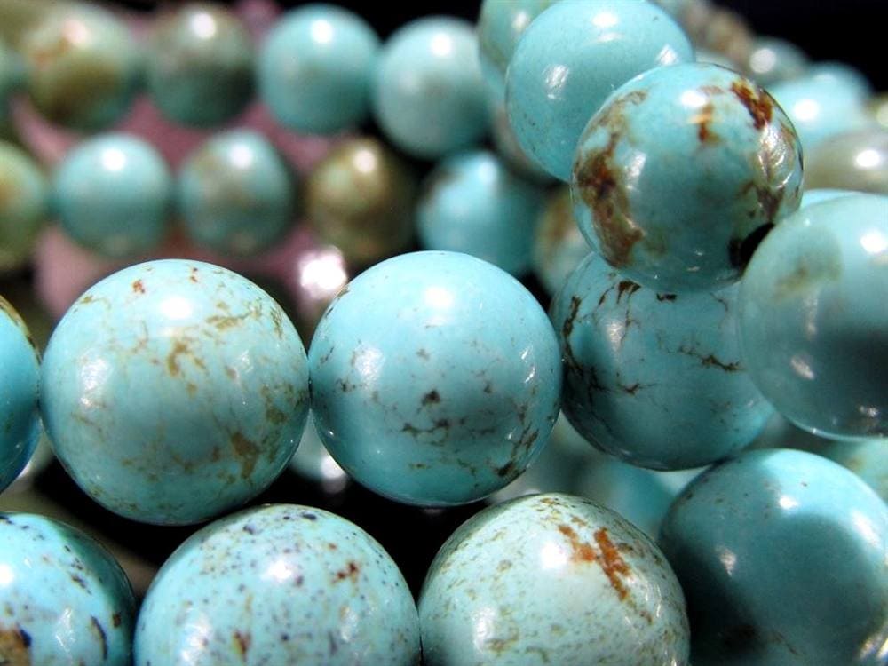 ソノラン ターコイズ トルコ石 ブレスレット 12月の誕生石 スカイストーン