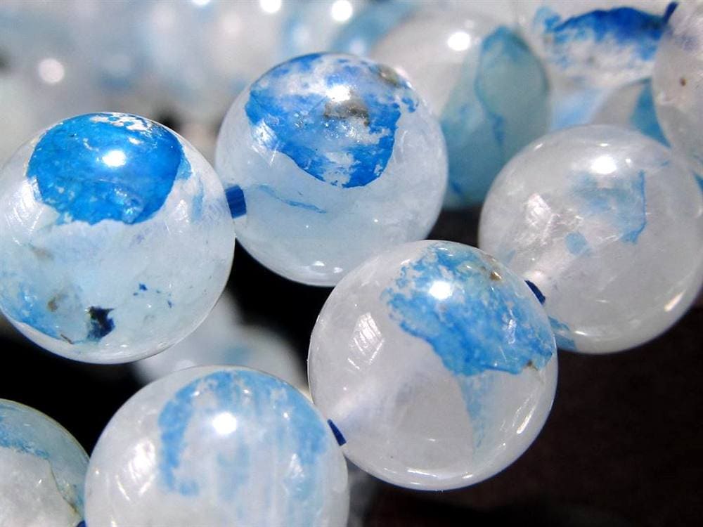 グラノブラスチック ブルーラインクォーツ グラノブラスチッククォーツ アズライト クォーツァイト