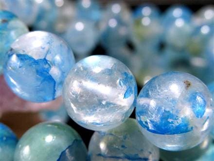 グラノブラスチック MIXラインクォーツ グラノブラスチッククォーツ アズライト マラカイト クォーツァイト