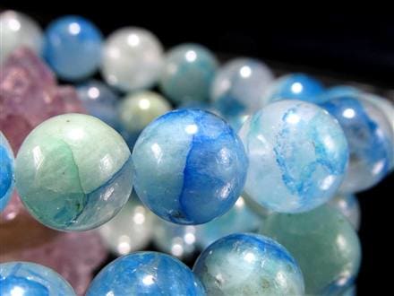 グラノブラスチック MIXラインクォーツ グラノブラスチッククォーツ アズライト マラカイト クォーツァイト