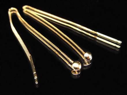 アメリカンピアス チェーンピアス 18K 18金 ゴールド