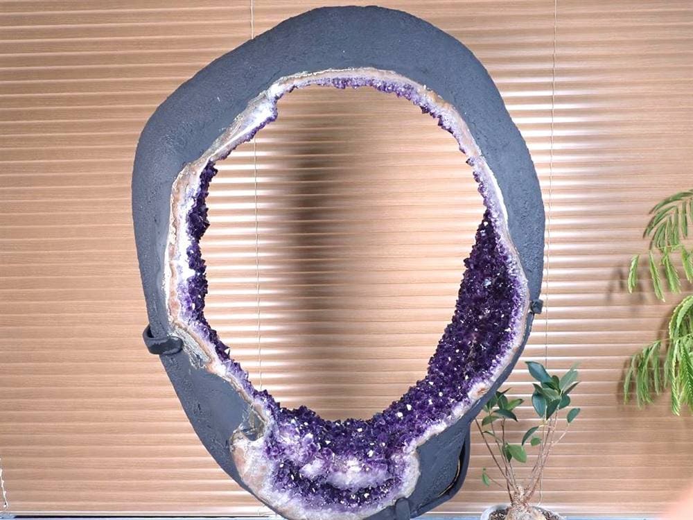 アメジストジオード アメジストドーム 紫水晶 リングアメジストドーム 天然石