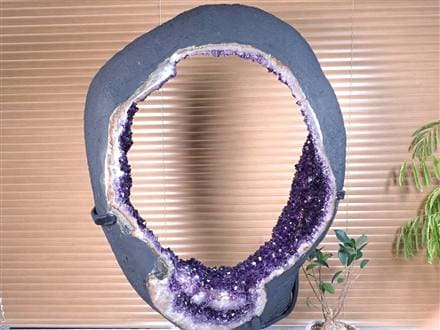 アメジストジオード アメジストドーム 紫水晶 リングアメジストドーム 天然石