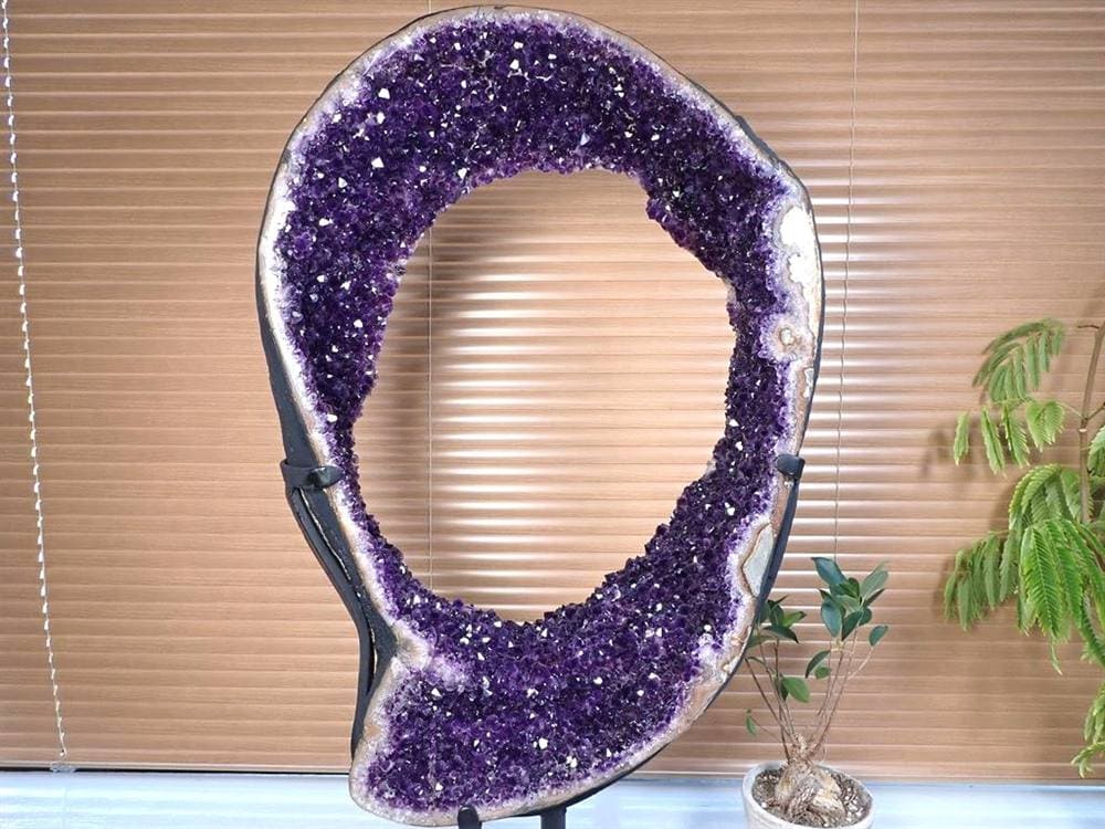 アメジストジオード アメジストドーム 紫水晶 リングアメジストドーム 天然石