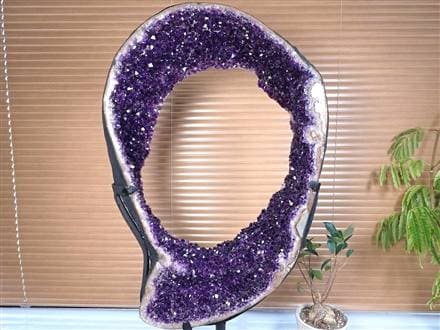 アメジストジオード アメジストドーム 紫水晶 リングアメジストドーム 天然石