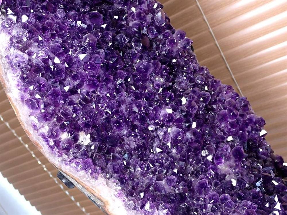アメジストジオード アメジストドーム 紫水晶 リングアメジストドーム 天然石