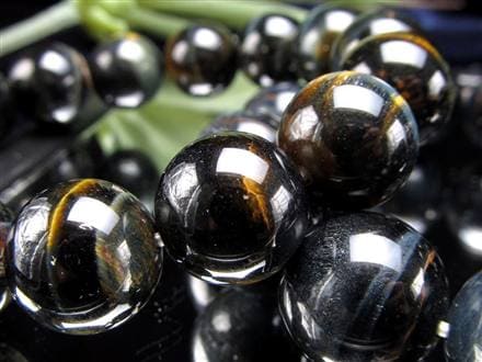 ホークアイ タイガーアイ ブルータイガーアイ 鷹目石 ブレスレット