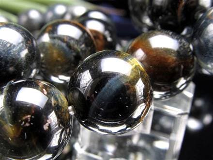 ホークアイ タイガーアイ ブルータイガーアイ 鷹目石 ブレスレット