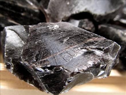 オブシディアン 黒曜石 原石 クリストバライト 星ヶ塔遺跡産