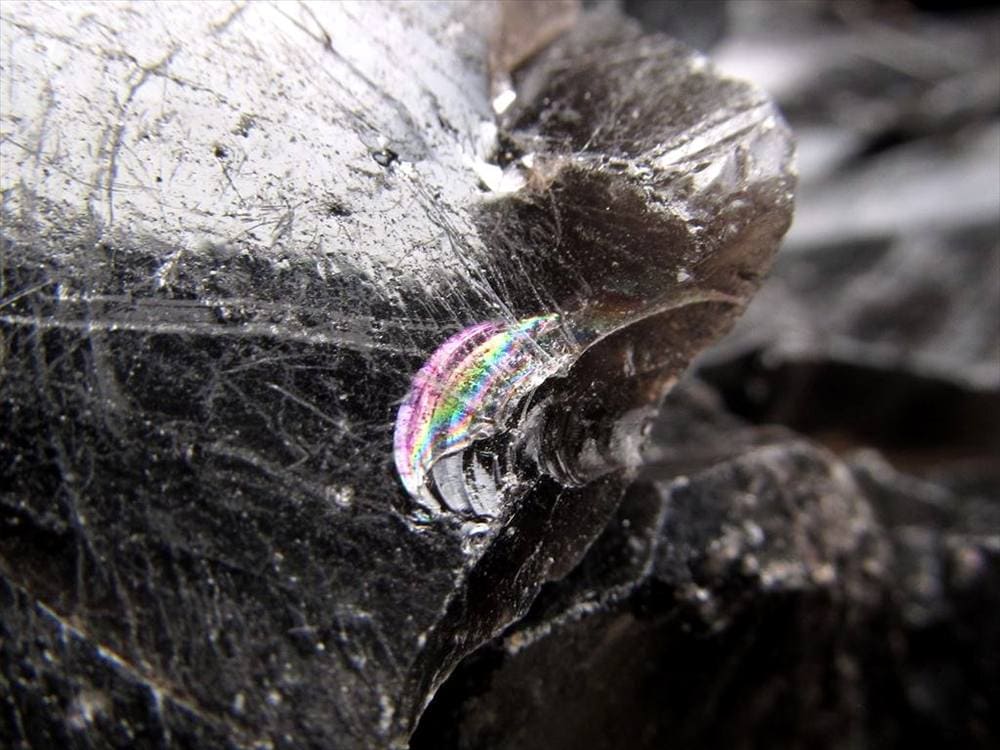 オブシディアン 黒曜石 原石 クリストバライト 星ヶ塔遺跡産