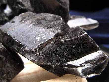 オブシディアン 黒曜石 原石 クリストバライト 星ヶ塔遺跡産