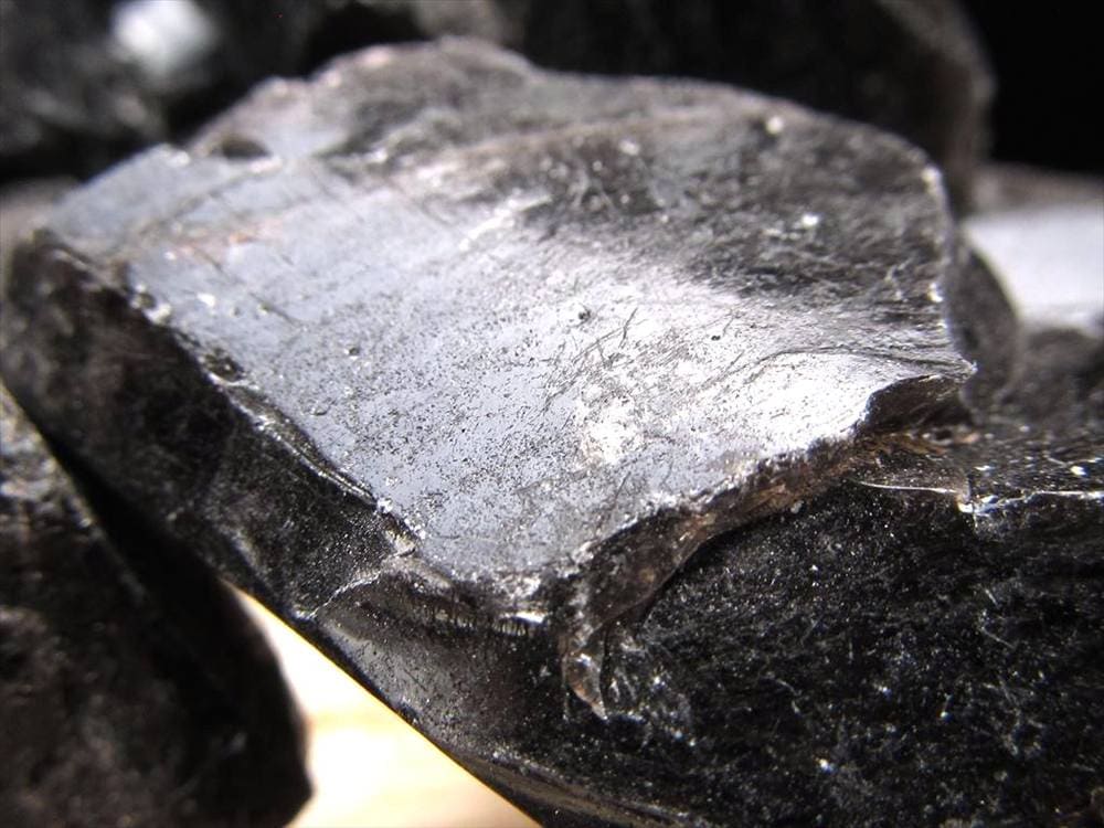 オブシディアン 黒曜石 原石 クリストバライト 星ヶ塔遺跡産