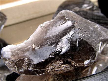 オブシディアン 黒曜石 原石 クリストバライト 星ヶ塔遺跡産