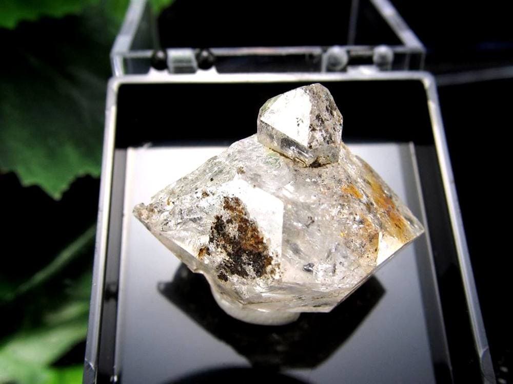 ハーキマーダイヤモンド ハーキマー水晶 結晶 ニューヨーク州ハーキマー地区産 ダイヤモンド