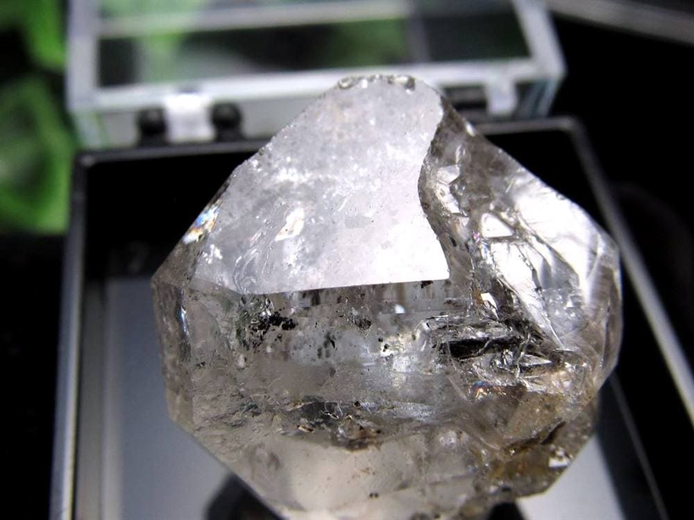 ハーキマーダイヤモンド ハーキマー水晶 結晶 ニューヨーク州ハーキマー地区産 ダイヤモンド