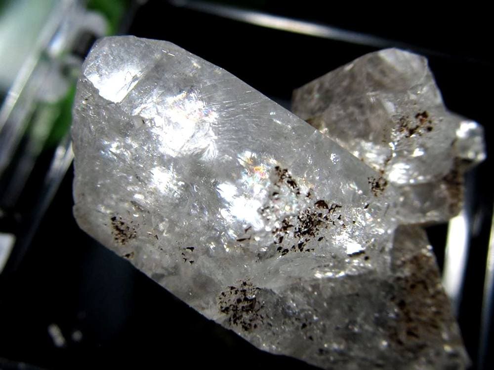 ハーキマーダイヤモンド ハーキマー水晶 結晶 ニューヨーク州ハーキマー地区産 ダイヤモンド