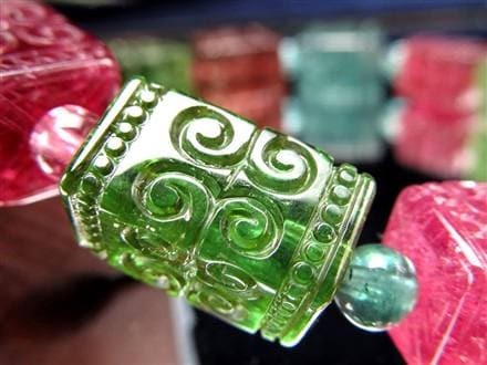 ピンクトルマリン ルベライトトルマリン ドラバイトトルマリン ヴェルデライトトルマリン トルマリン マニコロ マニ車 10月の誕生石