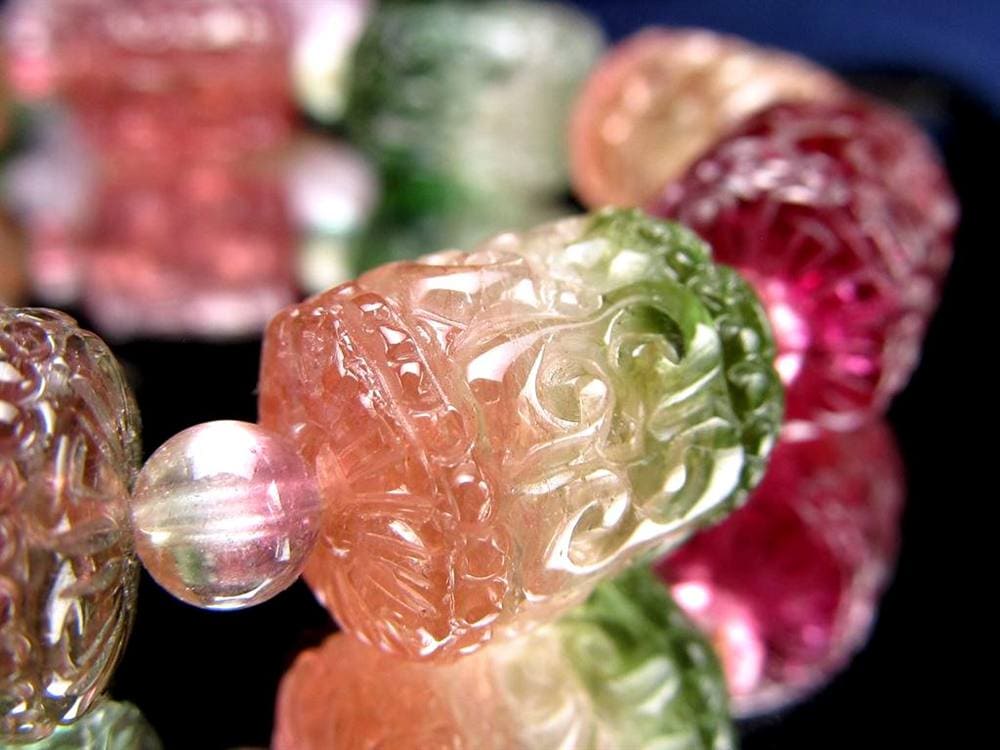 ピンクトルマリン ルベライトトルマリン ドラバイトトルマリン ヴェルデライトトルマリン トルマリン マニコロ マニ車 10月の誕生石