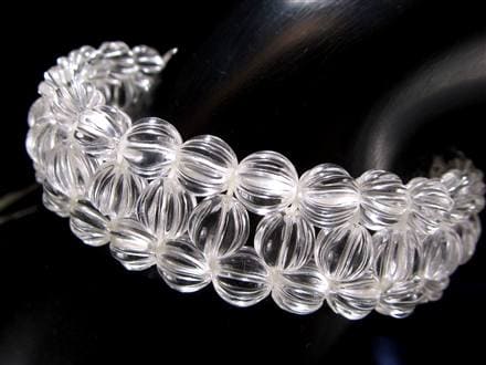 水晶 クリスタル バングル ブレスレット クオーツ 天然石 パワーストーン