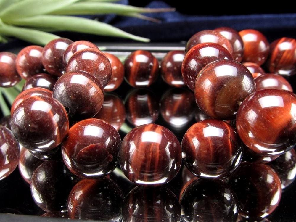 レッド タイガーアイ 虎目石 ブレスレット 金運 天然石