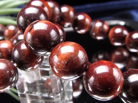 レッド タイガーアイ 虎目石 ブレスレット 金運 天然石