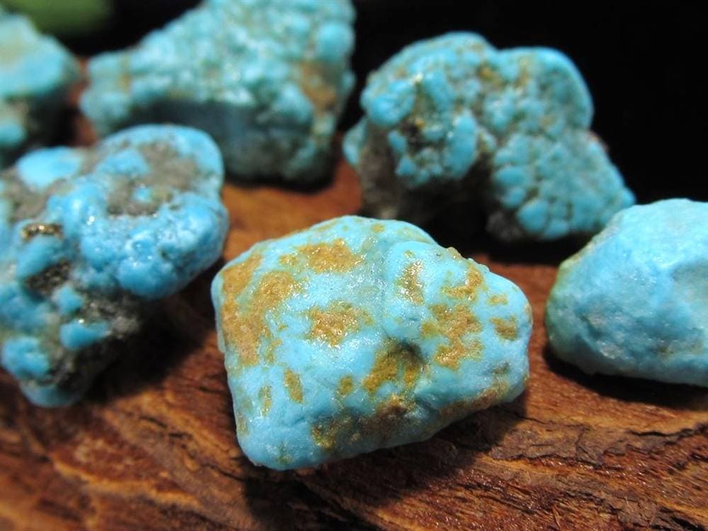 ソノランゴールドターコイズ 原石 ソノラン鉱山産 12月の誕生石 原石