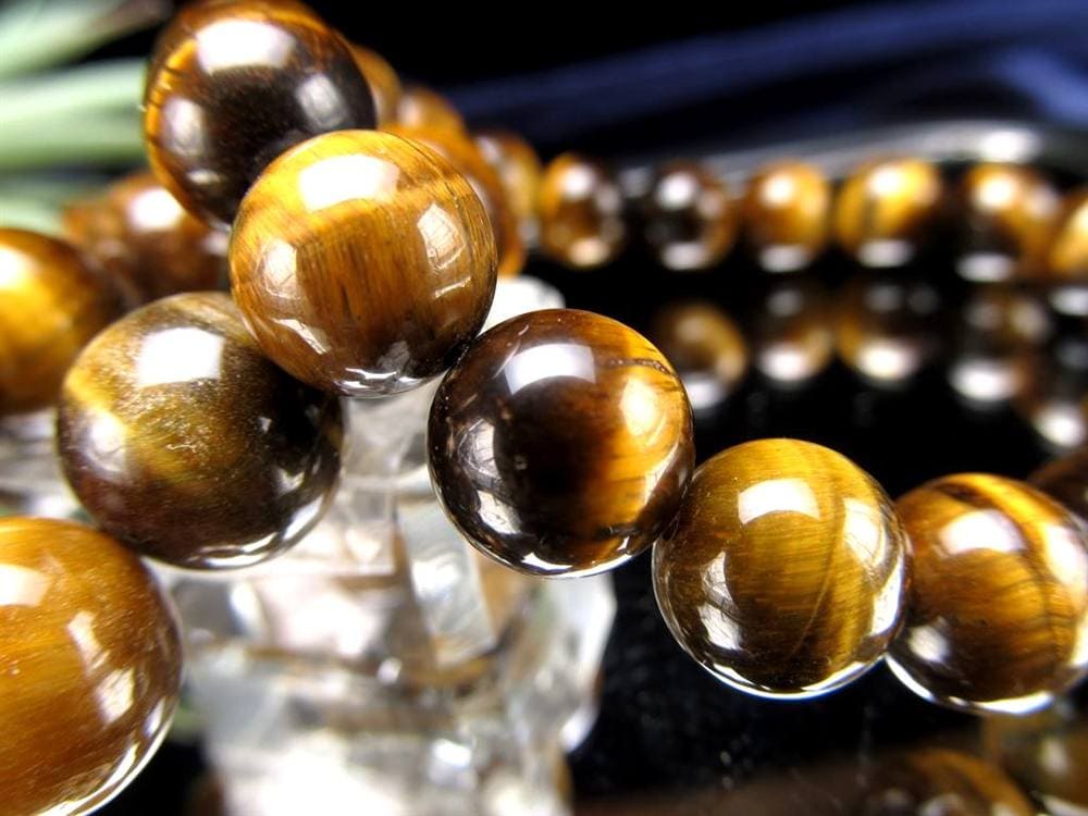 レッド タイガーアイ 虎目石 ブレスレット 金運 天然石