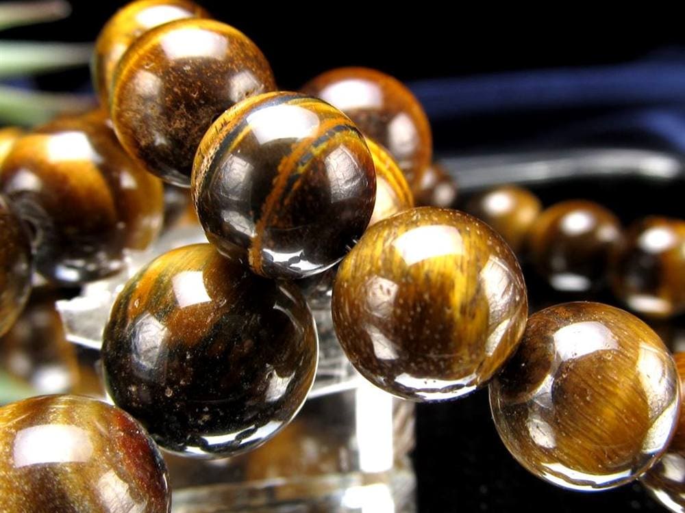 レッド タイガーアイ 虎目石 ブレスレット 金運 天然石