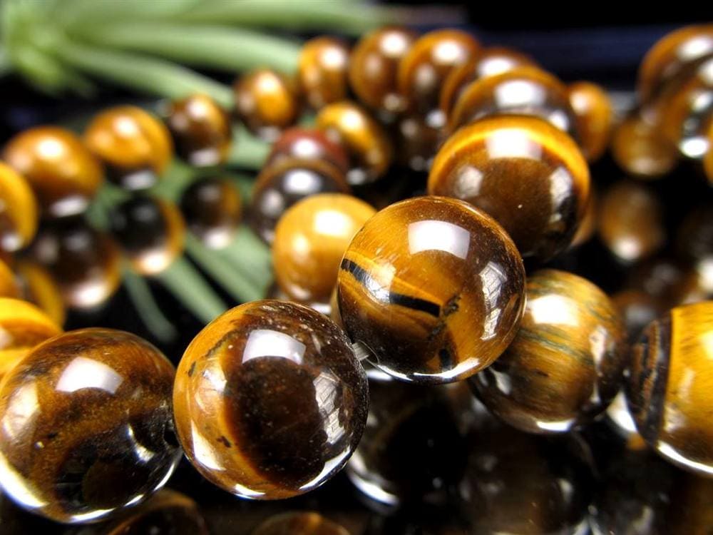 レッド タイガーアイ 虎目石 ブレスレット 金運 天然石