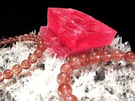 インカローズ ロードクロサイト 原石 結晶 天然石