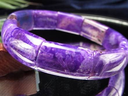 スギライト 杉石 ブレスレット 三大ヒーリングストーン リクトライト