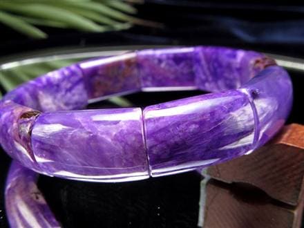 スギライト 杉石 ブレスレット 三大ヒーリングストーン リクトライト