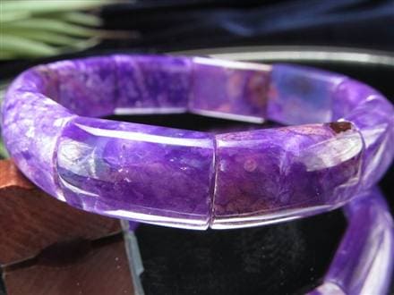 スギライト 杉石 ブレスレット 三大ヒーリングストーン リクトライト