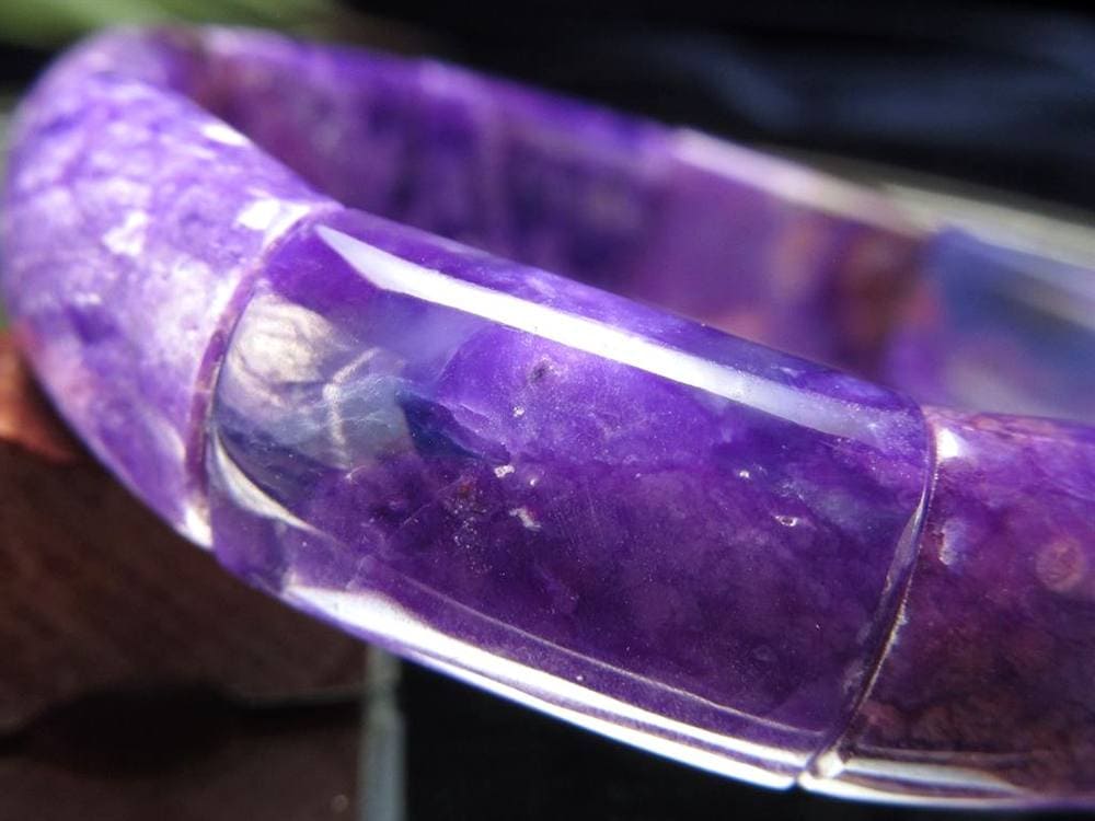 スギライト 杉石 ブレスレット 三大ヒーリングストーン リクトライト